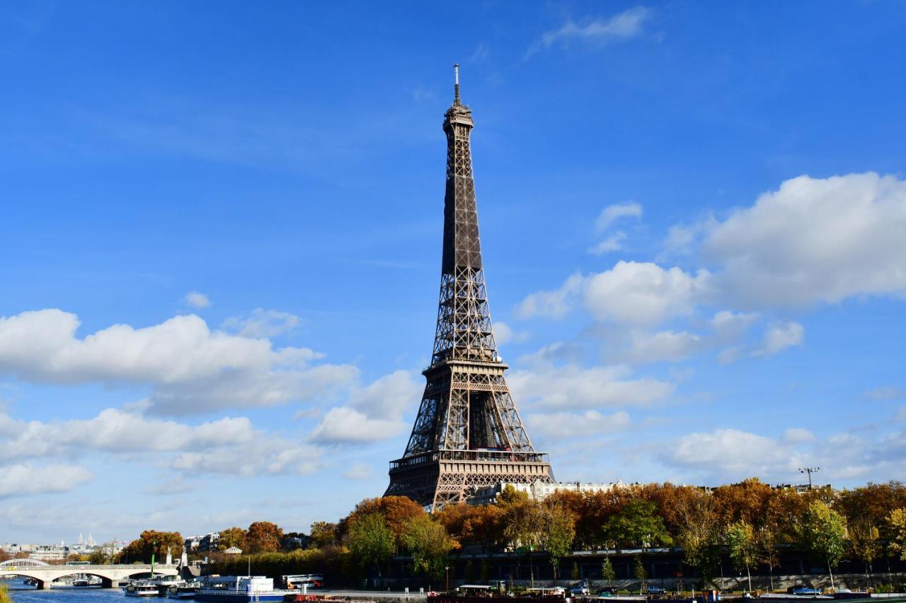 Bel appartement idéalement situé - Tour Eiffel Paris Extérieur photo